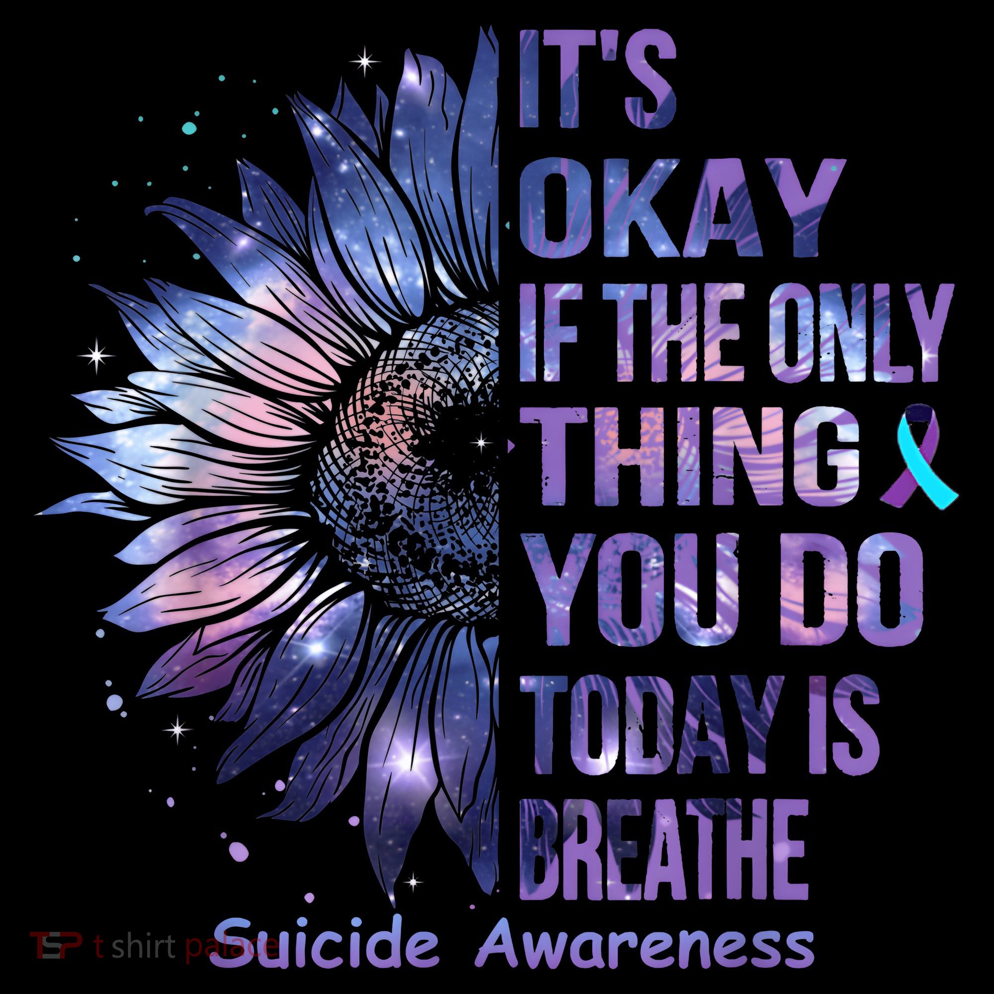 Its Okay If The Only Thing You Do Today Is Breathe Women's Hoodie