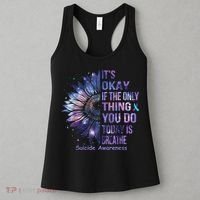 Its Okay If The Only Thing You Do Today Is Breathe Women's Tank Top thumb 3