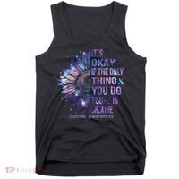 Its Okay If The Only Thing You Do Today Is Breathe Tank Top thumb 0