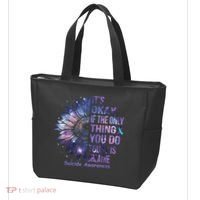 Its Okay If The Only Thing You Do Today Is Breathe Tote Bag thumb 3