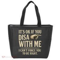 It's OK If You Disagree With Me Tote Bag thumb 0