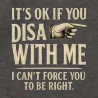 It's OK If You Disagree With Me Vector Backpack thumb 2