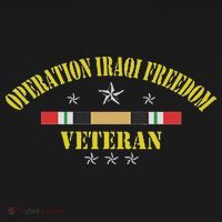 Iraq Operation Iraqi Freedom Veteran Day Gifts Women T-Shirt thumb 7