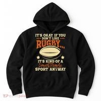 It's Okay If You Don't Like Rugby  Rugby Player Coach Hoodie thumb 0