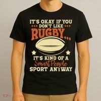 It's Okay If You Don't Like Rugby  Rugby Player Coach T-Shirt thumb 3