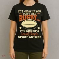 It's Okay If You Don't Like Rugby  Rugby Player Coach T-Shirt thumb 4