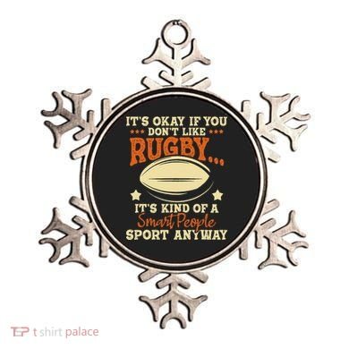 It's Okay If You Don't Like Rugby  Rugby Player Coach Ornament