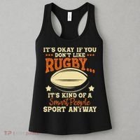 It's Okay If You Don't Like Rugby  Rugby Player Coach Women's Tank Top thumb 3