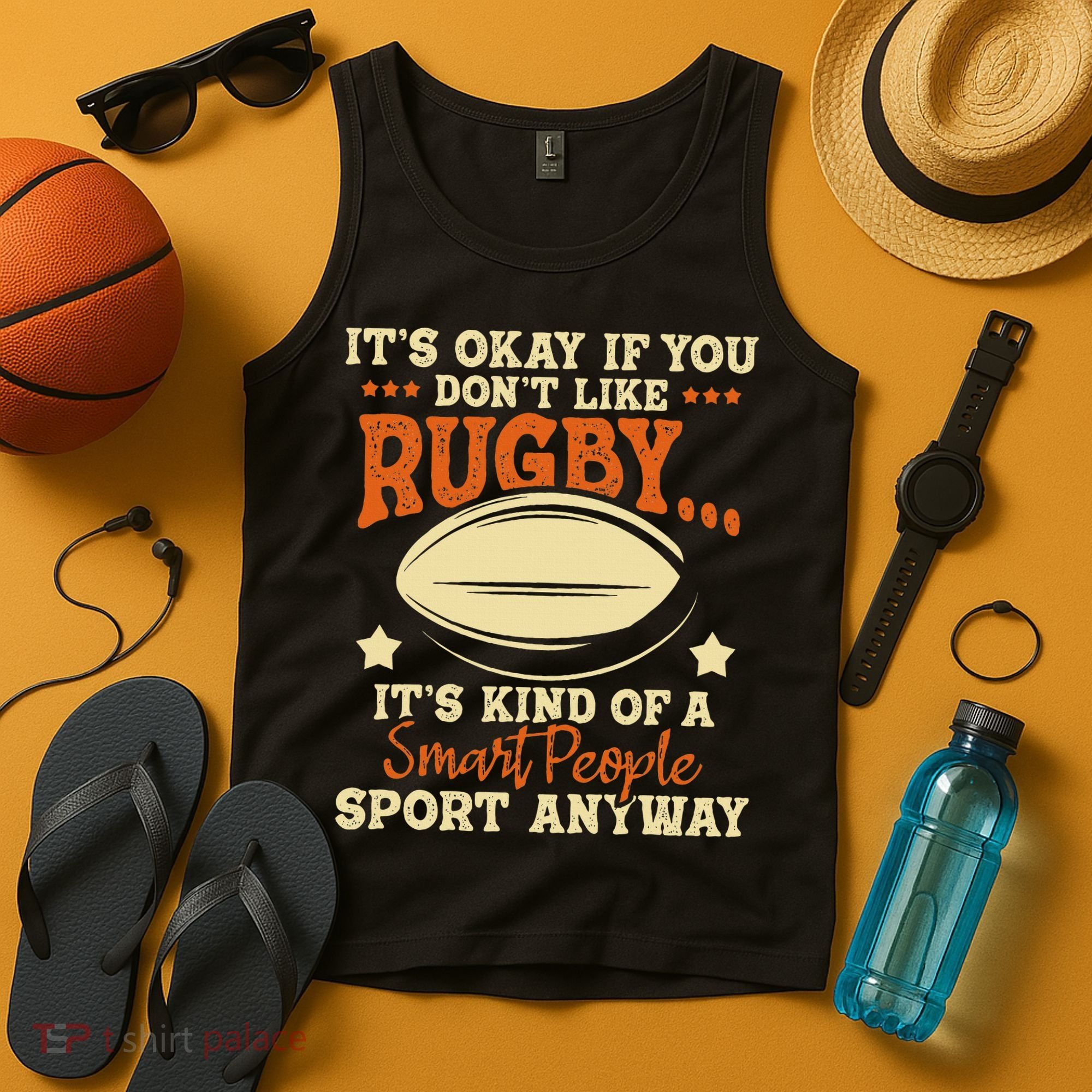 It's Okay If You Don't Like Rugby  Rugby Player Coach Tank Top