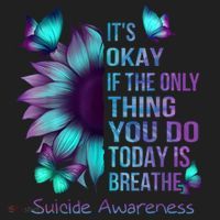 Its Okay If The Only Thing You Do Today Is Breathe Women's Sweatshirt thumb 2