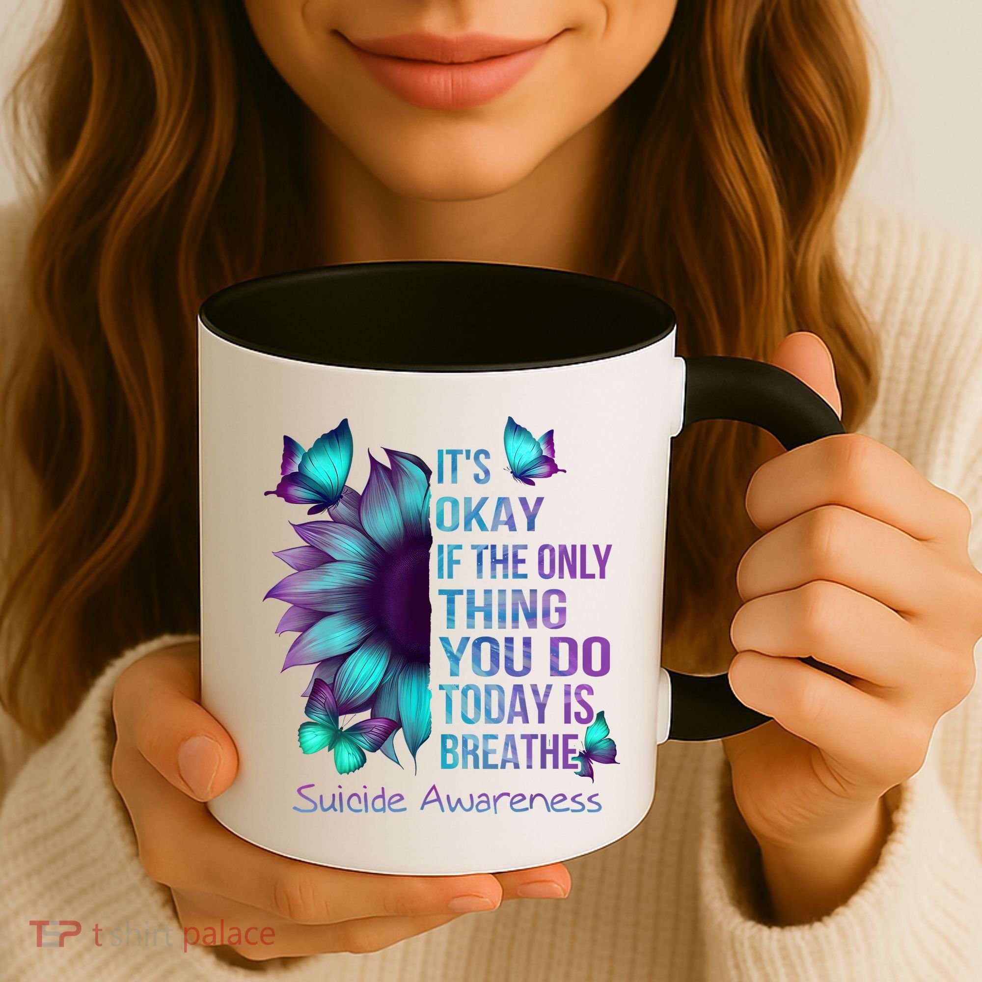 Its Okay If The Only Thing You Do Today Is Breathe Coffee Mug