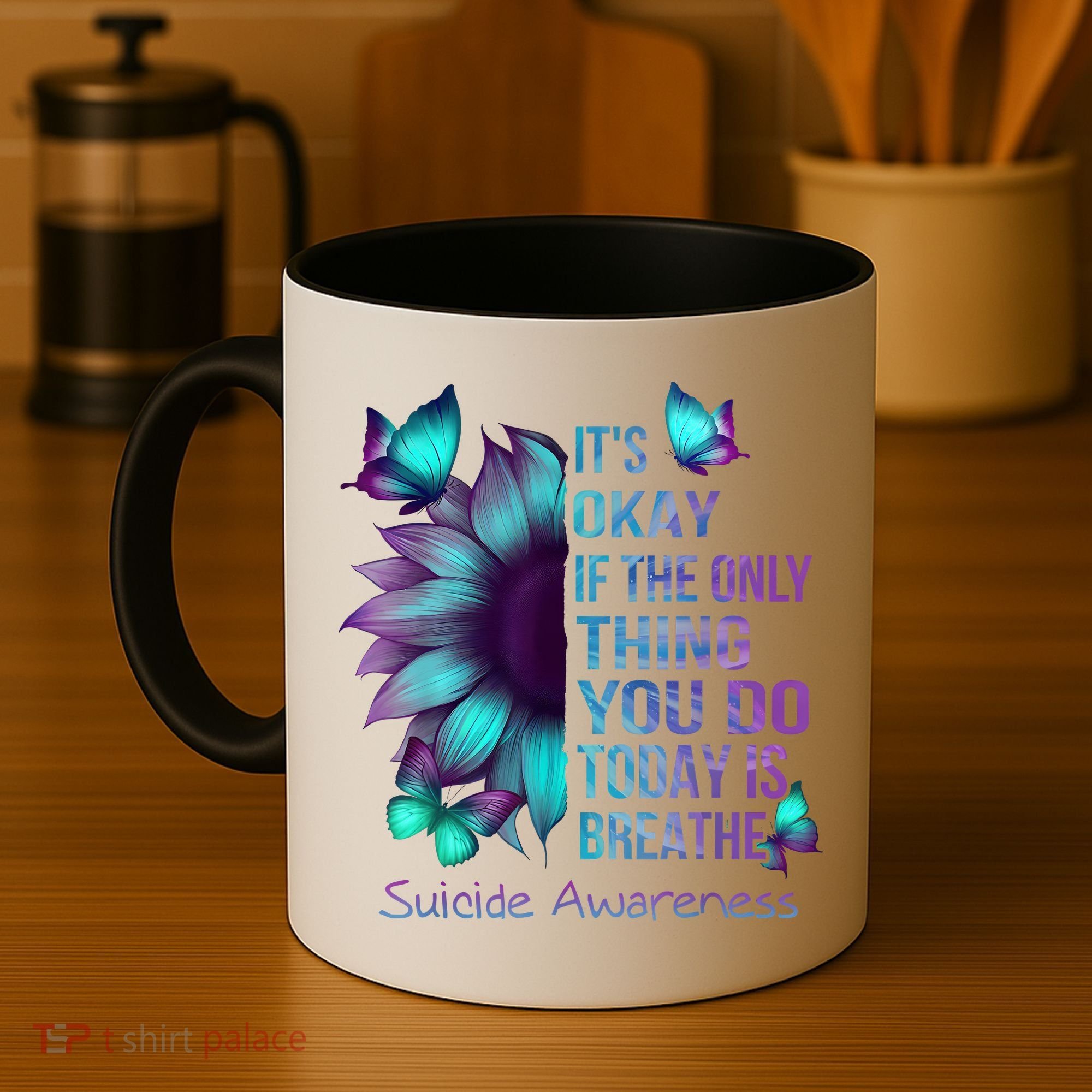Its Okay If The Only Thing You Do Today Is Breathe Coffee Mug