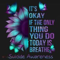 Its Okay If The Only Thing You Do Today Is Breathe Women's Hoodie thumb 2