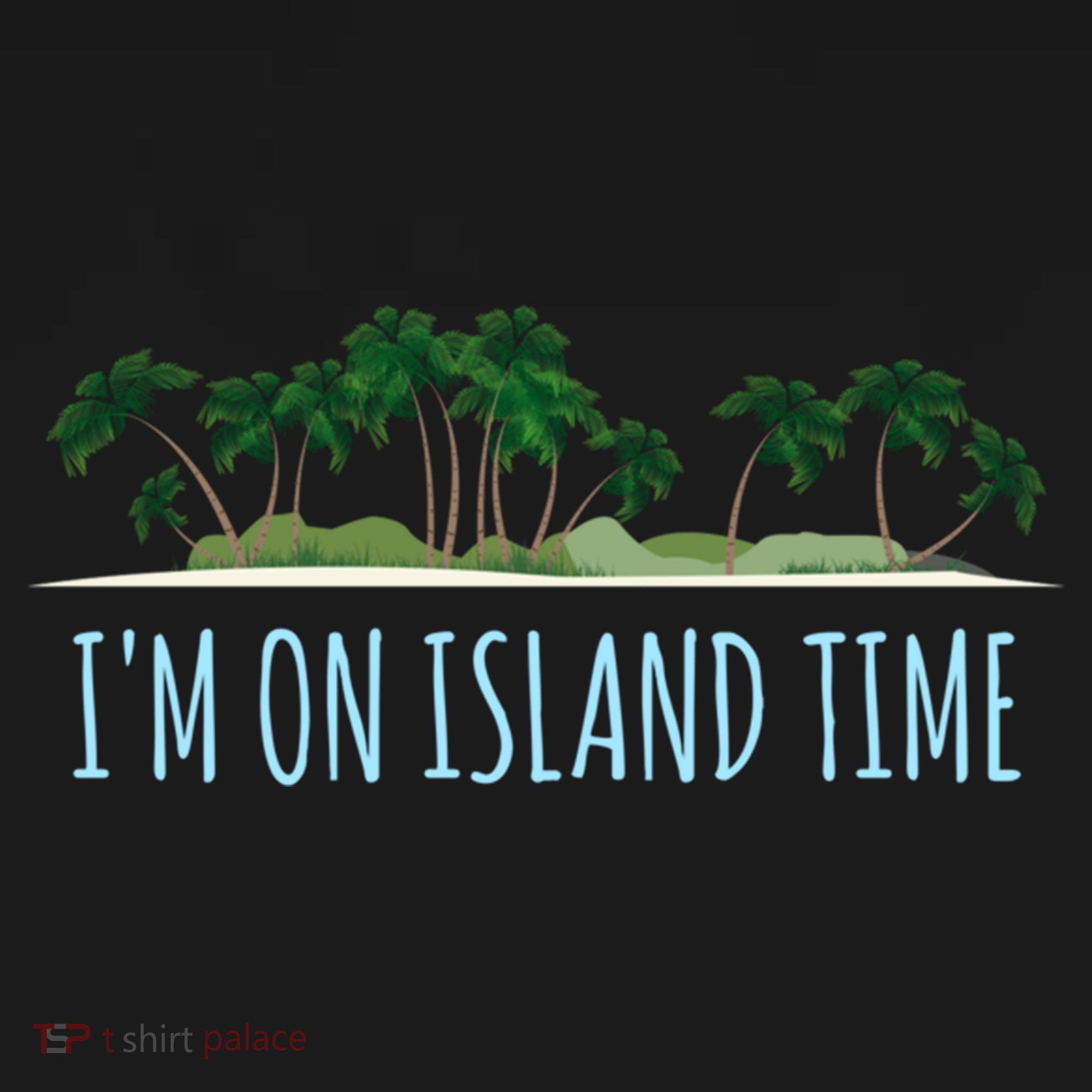 I'm On Island Time Cool Gift Vacation Gift Tropical Beach Tee Funny Gift Pajama Set