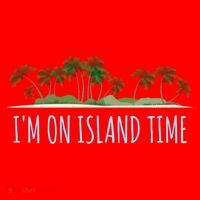 I'm On Island Time Cool Gift Vacation Gift Tropical Beach Tee Funny Gift Santa Hat thumb 1