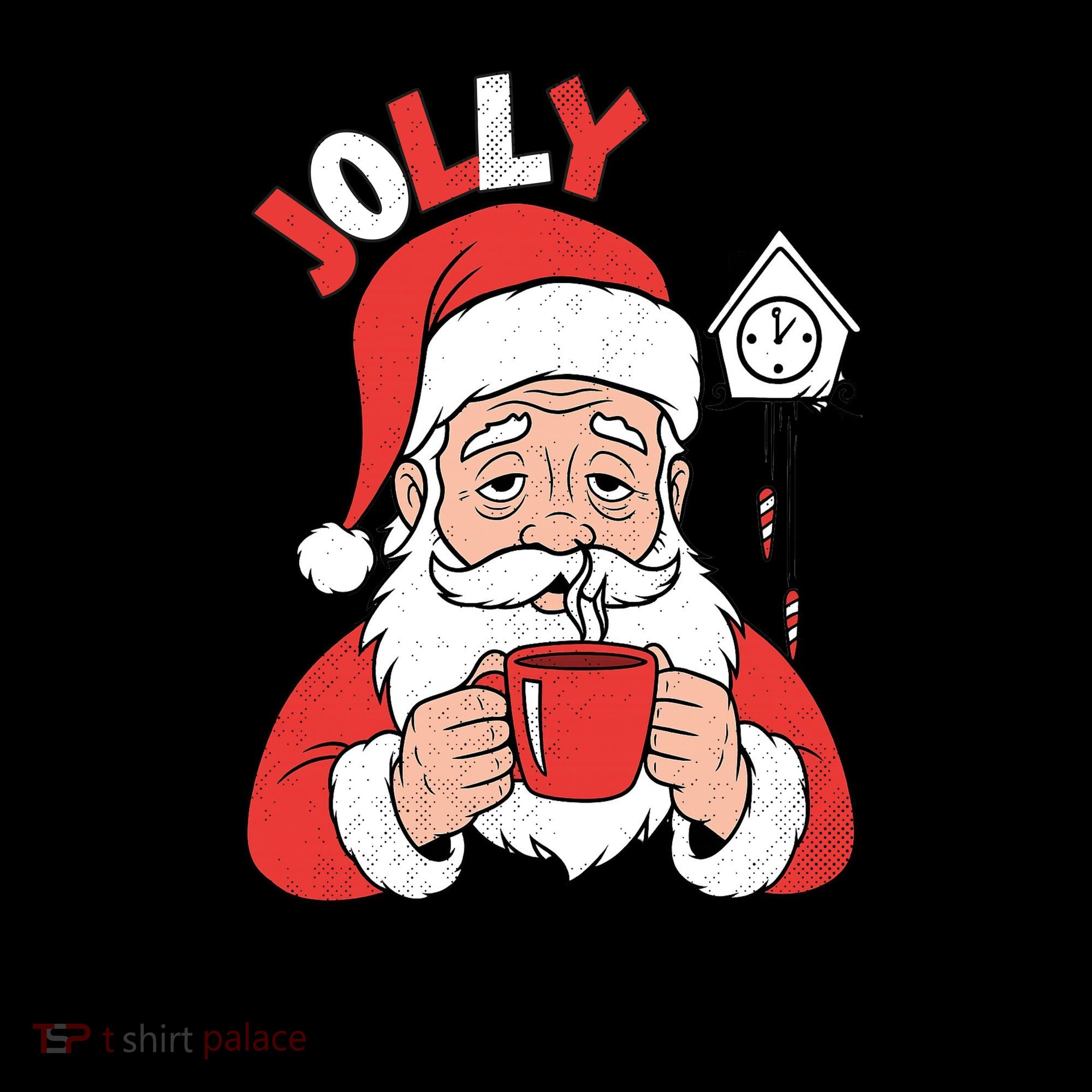 Im Only Jolly On December 25th Christmas Coffee Mug