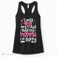 I Only Love My Bed And My Momma IM Sorry Women's Tank Top thumb 0