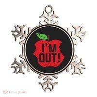 Im Out Last Day Of School Summer Break Teacher Ornament thumb 0