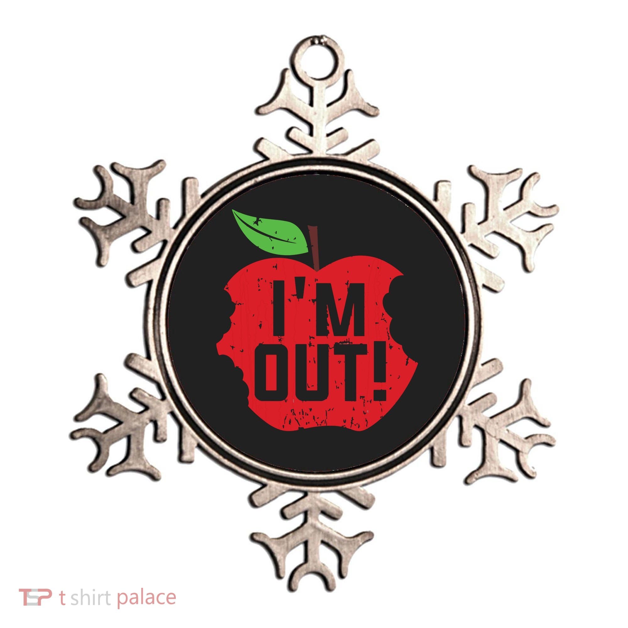 Im Out Last Day Of School Summer Break Teacher Ornament