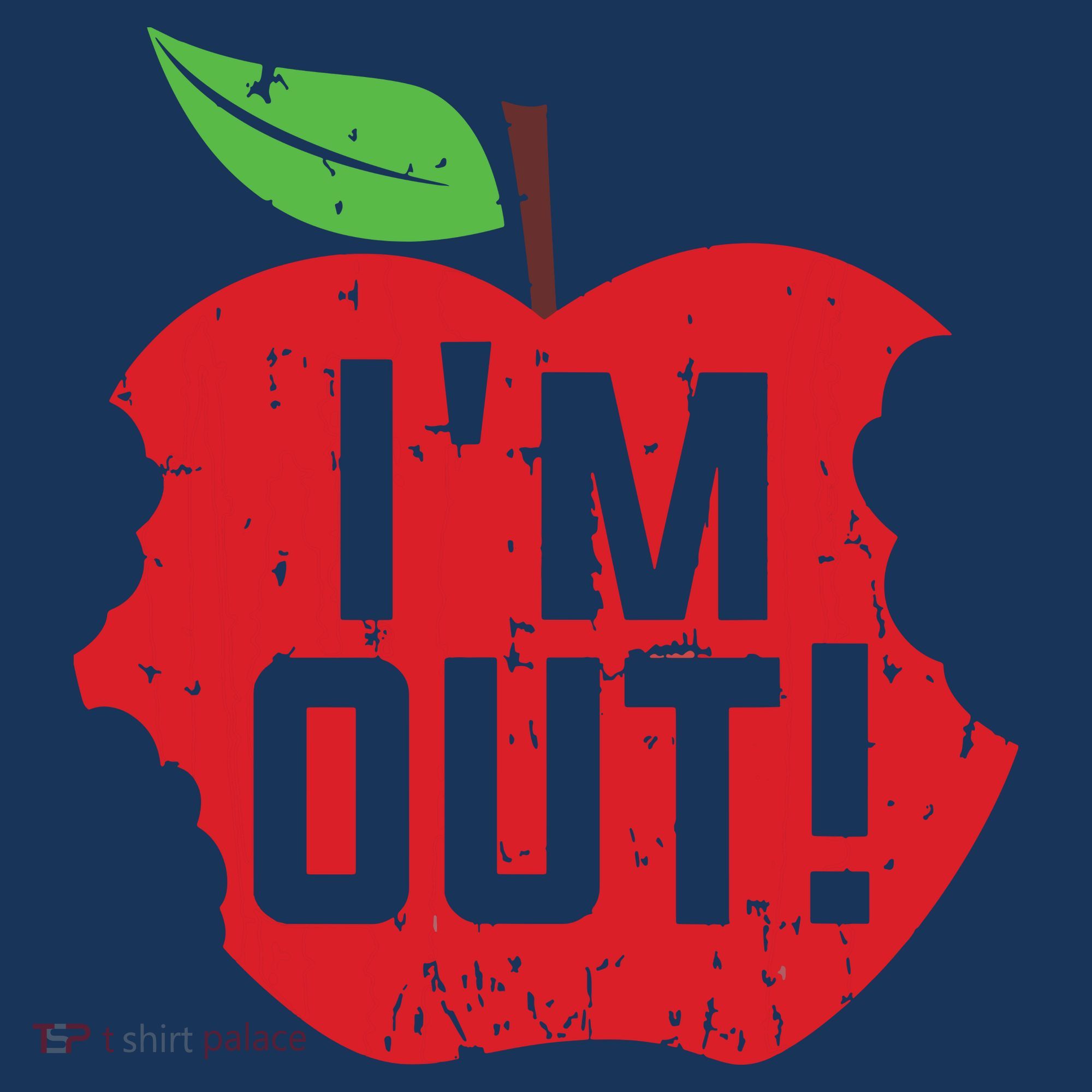 Im Out Last Day Of School Summer Break Teacher Apron