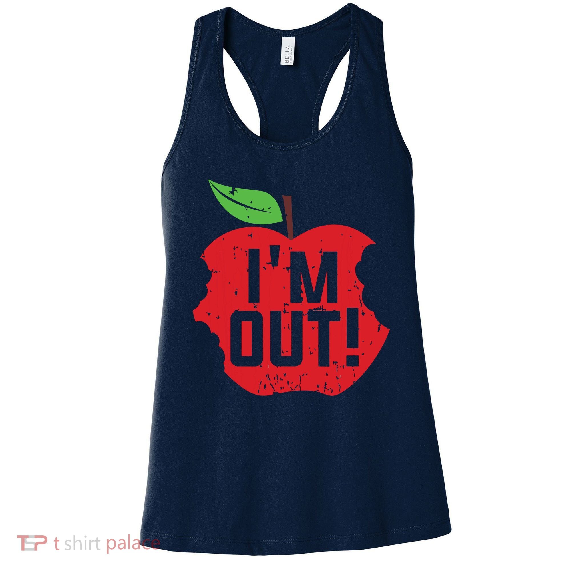 Im Out Last Day Of School Summer Break Teacher Women's Tank Top