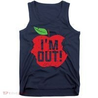 Im Out Last Day Of School Summer Break Teacher Tank Top thumb 0