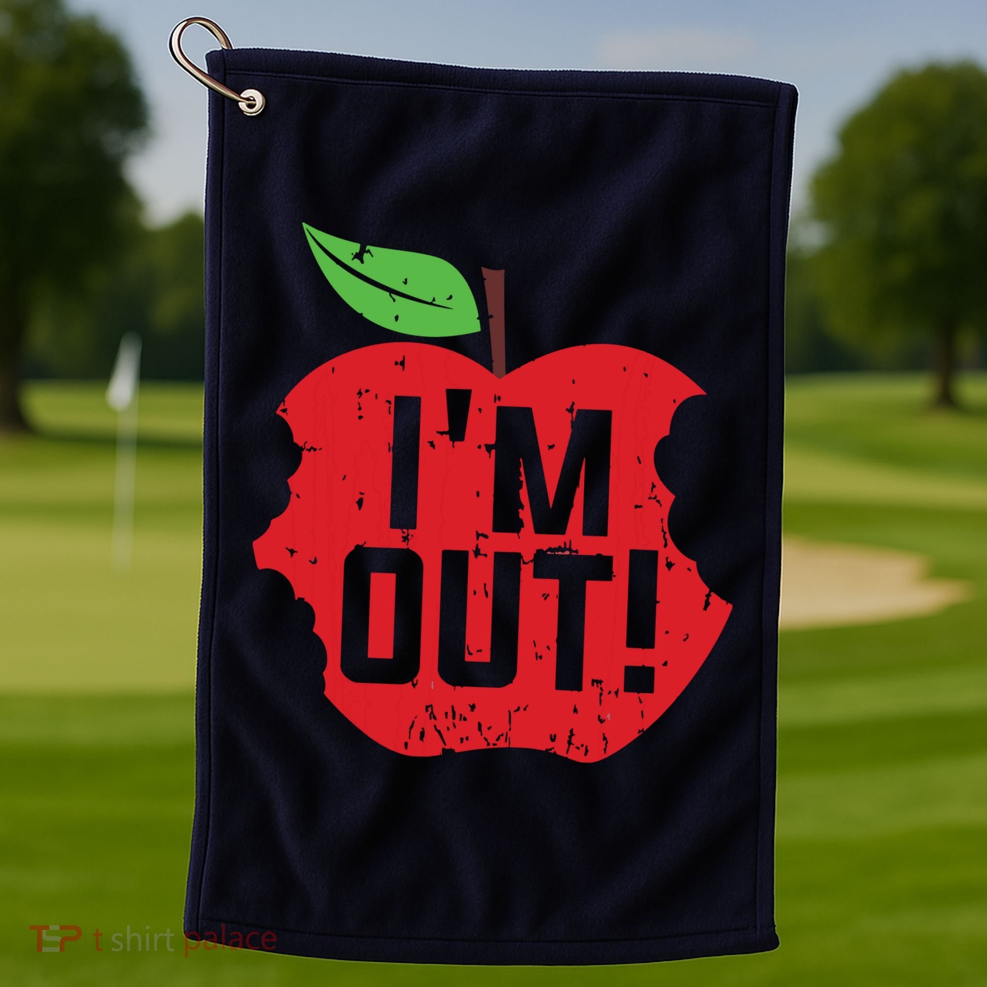 Im Out Last Day Of School Summer Break Teacher Golf Towel