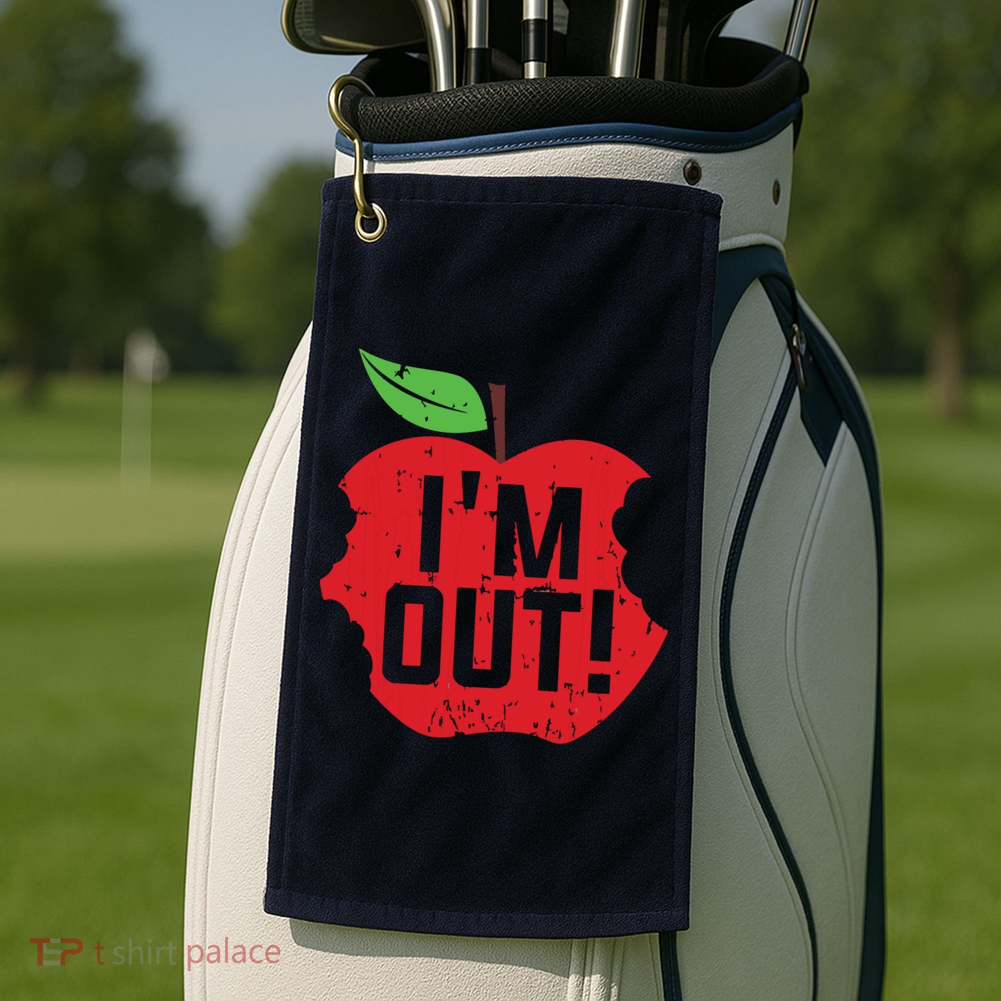 Im Out Last Day Of School Summer Break Teacher Golf Towel