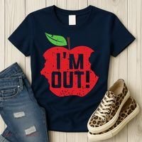 Im Out Last Day Of School Summer Break Teacher Women's T-Shirt thumb 3
