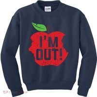 Im Out Last Day Of School Summer Break Teacher Kids Sweatshirt thumb 0