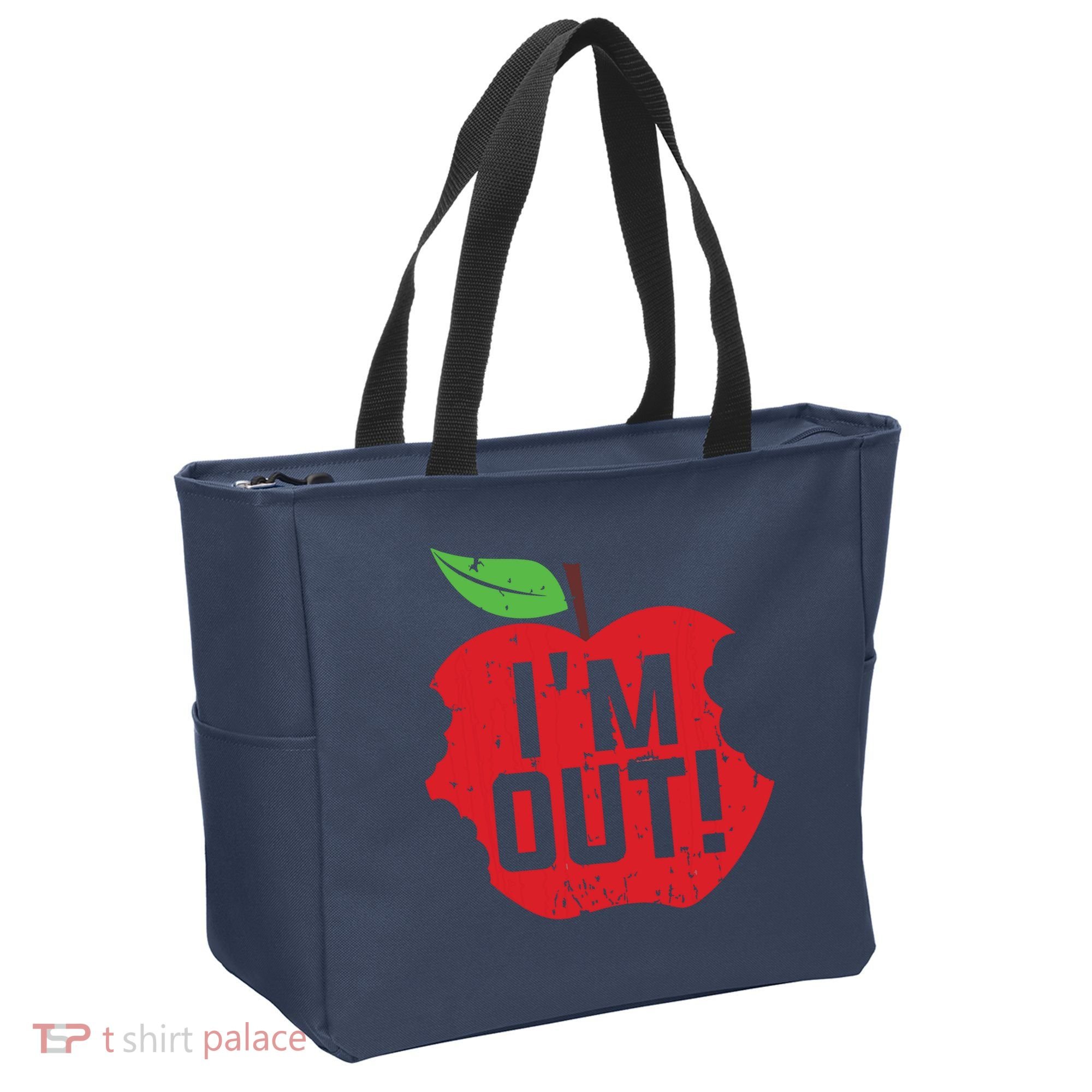 Im Out Last Day Of School Summer Break Teacher Tote Bag
