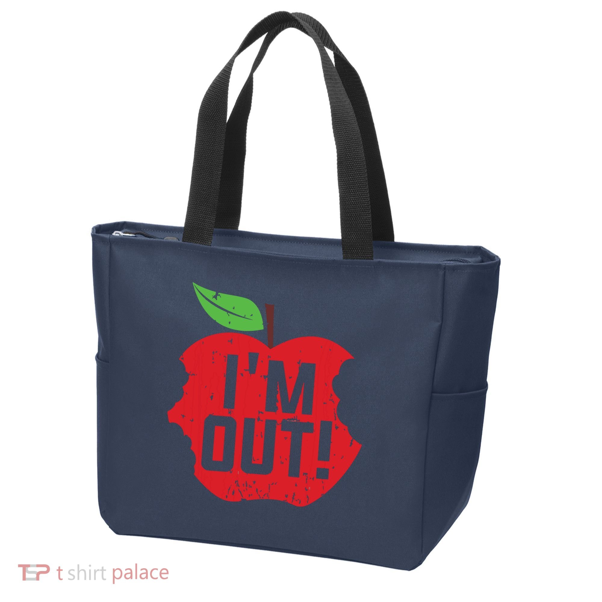 Im Out Last Day Of School Summer Break Teacher Tote Bag
