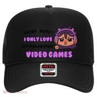 I Only Love Video Games Headphones Cat Ears Hat thumb 0