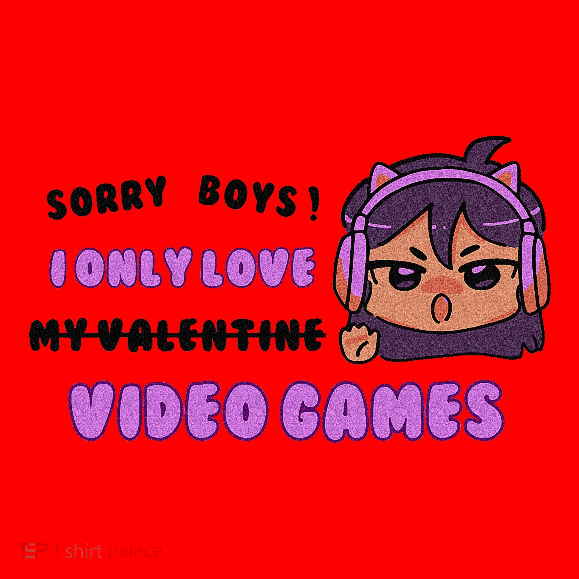 I Only Love Video Games Headphones Cat Ears Santa Hat