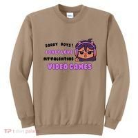 I Only Love Video Games Headphones Cat Ears Sweatshirt thumb 0