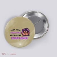 I Only Love Video Games Headphones Cat Ears Button thumb 0