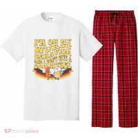 Im On My Wurst Behavior And I Dont Give A Schnitzel Oktoberfest Drinking Team Pajama Set thumb 0