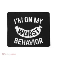 IM On My Wurst Behavior Oktoberfest Mousepad thumb 0