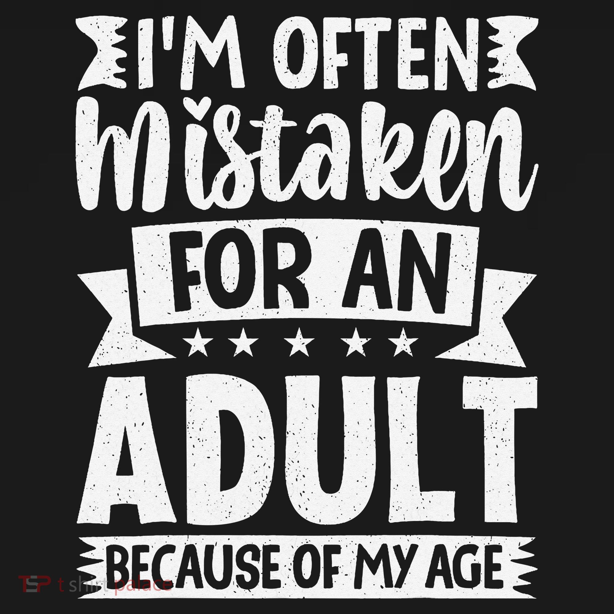Im Often Mistaken For An Because Of My Age Funny Backpack