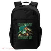 Im On My Way To St Patricks Day Dinosaur Backpack thumb 0