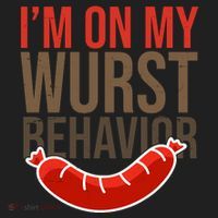 Im On My Wurst Behavior Oktoberfest Women's Sweatshirt thumb 2