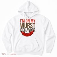 Im On My Wurst Behavior Oktoberfest Hoodie thumb 0