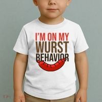 Im On My Wurst Behavior Oktoberfest Toddler T-Shirt thumb 2