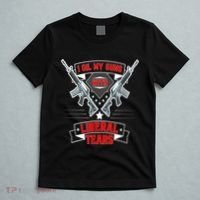 I Oil My Guns With Liberal Tears Gun American Flag Patriots T-Shirt thumb 5