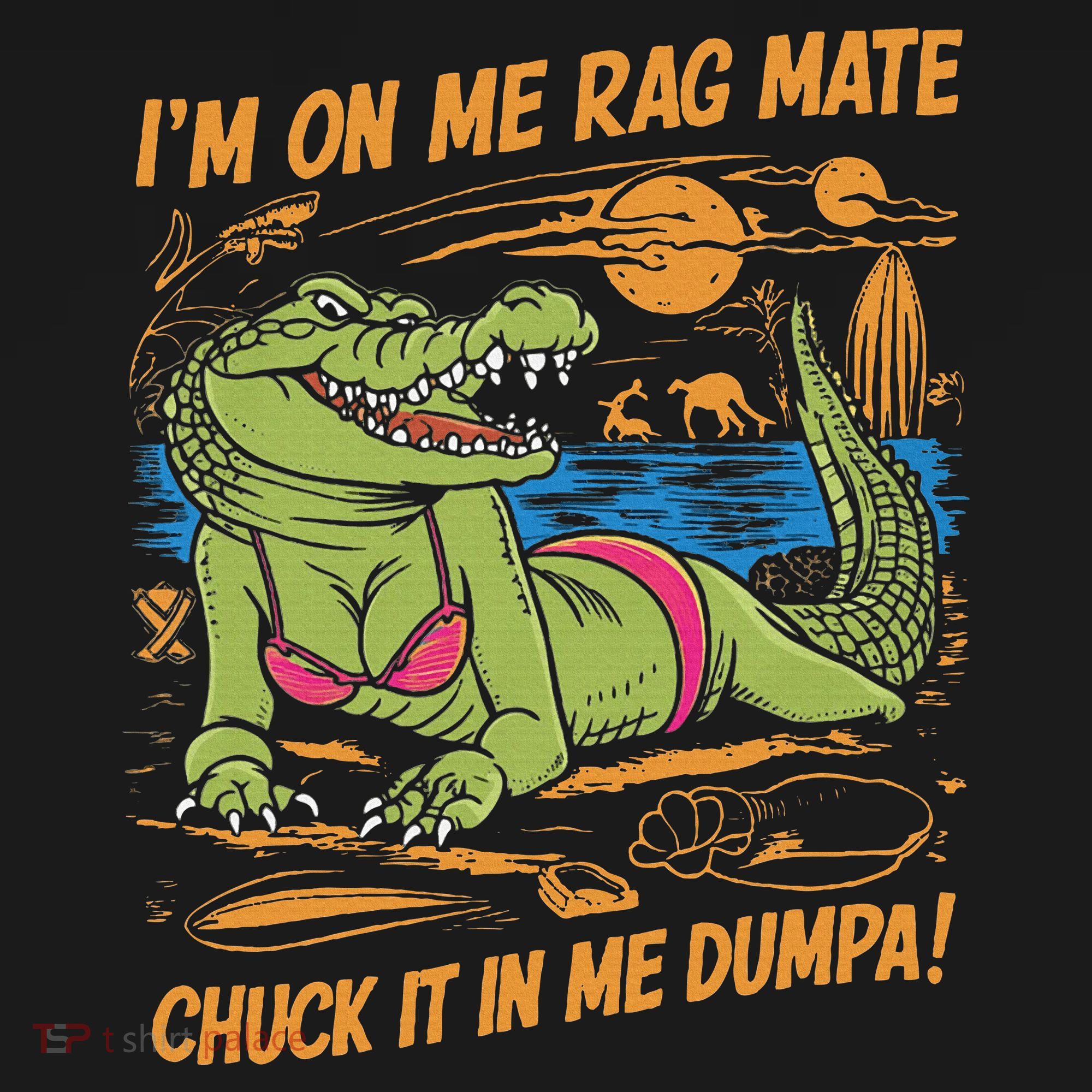 IM On Me Rag Mate Chuck It In Me Dumpa Backpack
