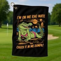 IM On Me Rag Mate Chuck It In Me Dumpa Golf Towel thumb 1
