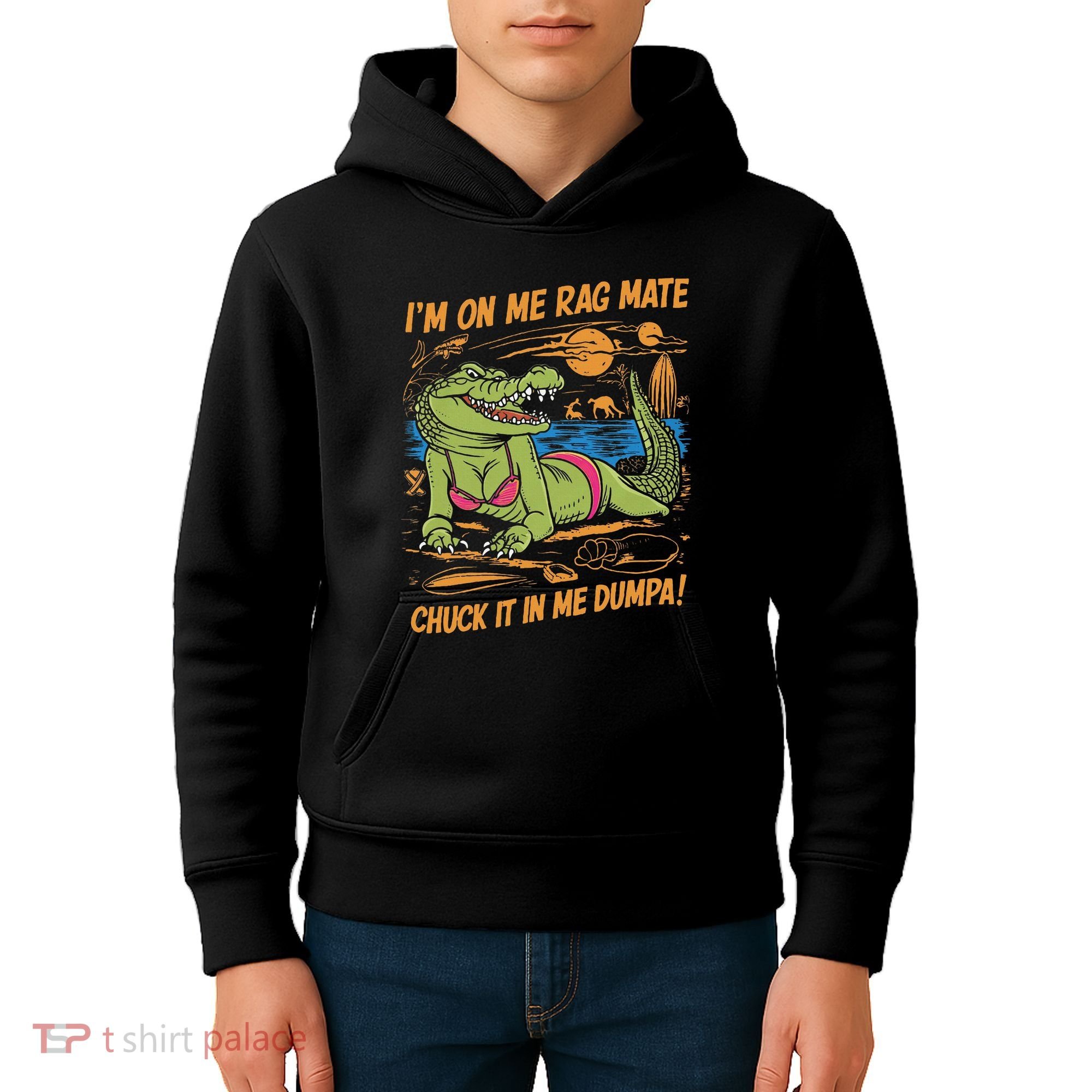 IM On Me Rag Mate Chuck It In Me Dumpa Kids Hoodie