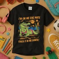 IM On Me Rag Mate Chuck It In Me Dumpa Kids T-Shirt thumb 3