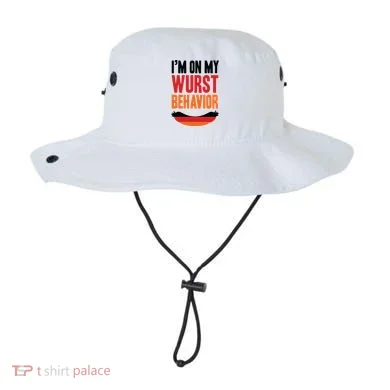 Im On My Wurst Behavior Bucket Hat