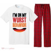 Im On My Wurst Behavior Pajama Set thumb 0